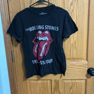 Graphic T shirt, Rolling Stones Brand, Blavk/red graphic